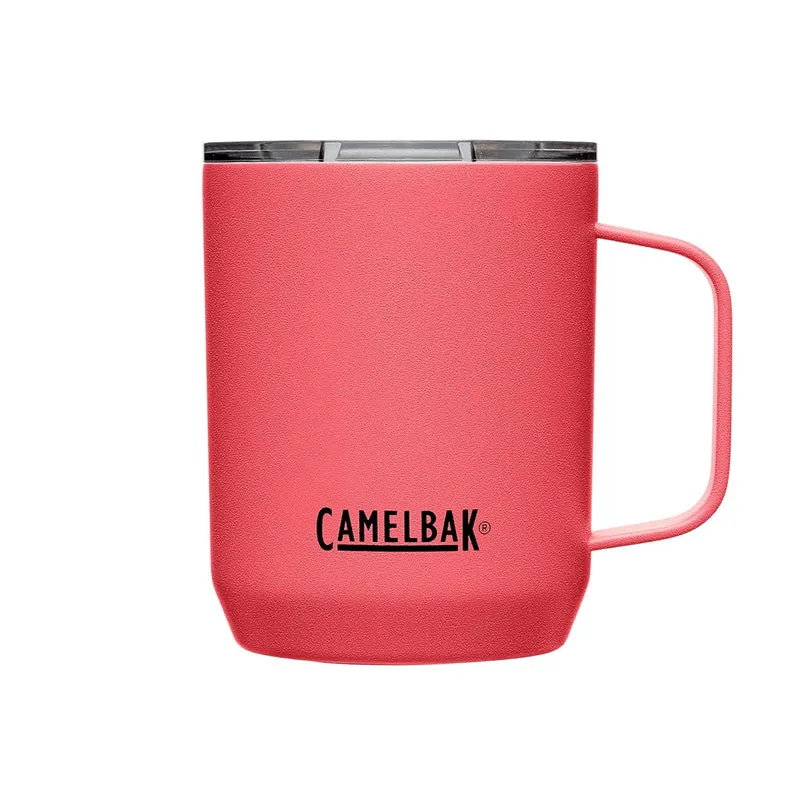 CamelBak Horizon 12 oz Camp Mug – Insulated Stainless Steel Coffee Mug, Wild Strawberry