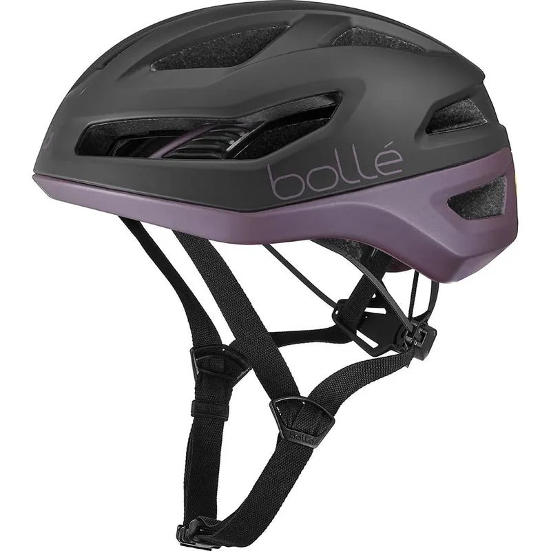 Bollé ECO AVIO PURE MIPS Cycling Helmet – Black Purple Matte, Size L 59-62cm