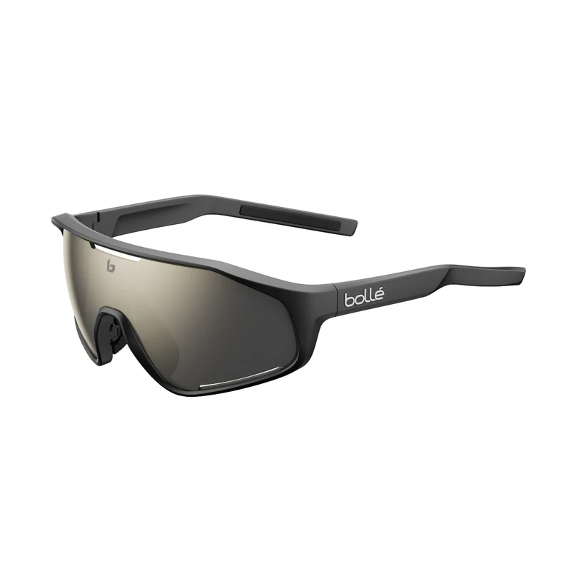 BOLLE Shifter Black Matte Sunglasses with TNS Gold Lenses