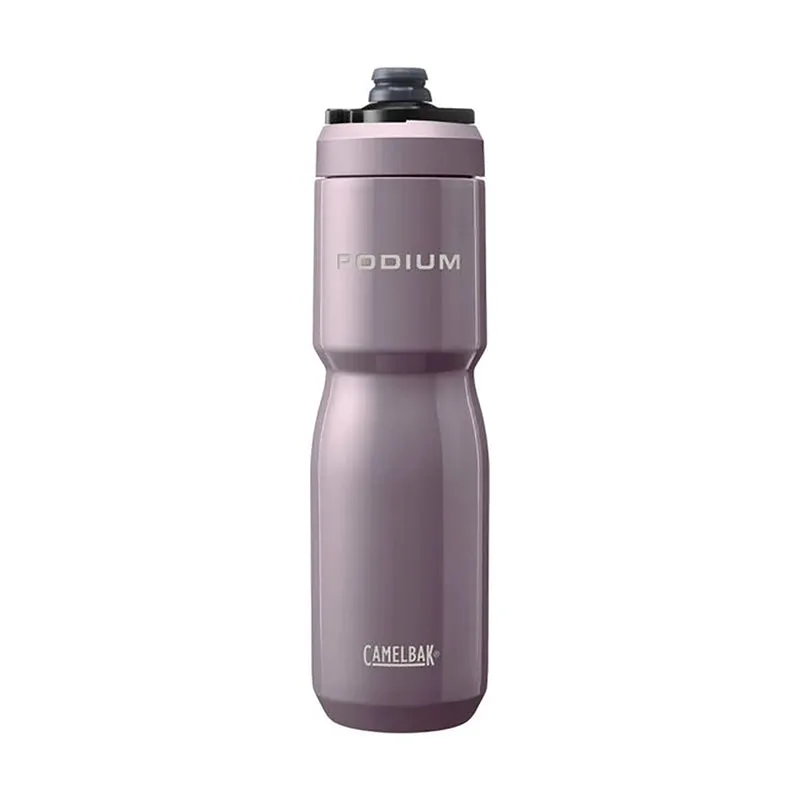 Camelbak Podium® Steel 22oz Bike Bottle – Violet | Insulated Stainless Steel Cycling Water Bottle