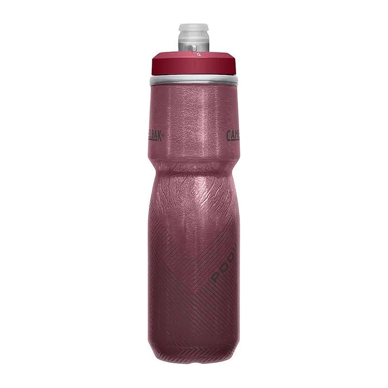 Camelbak Podium® Chill™ 24oz Insulated Bike Water Bottle – Burgundy Perforated