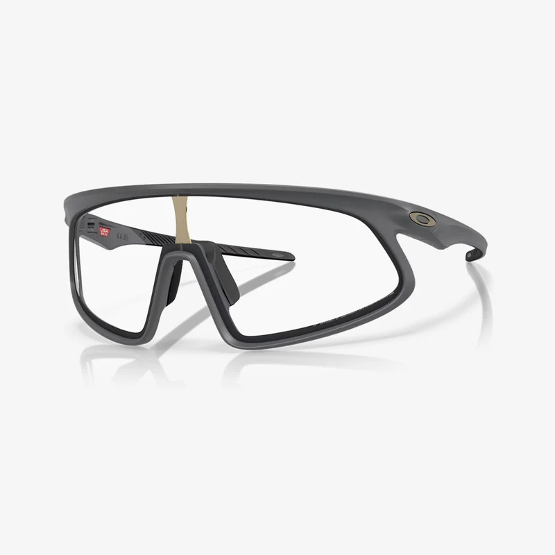 Oakley RSLV / Matte Carbon Clear to Black Iridium Photochromic