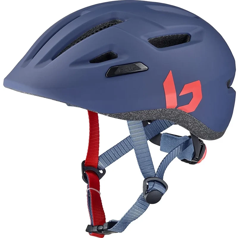 Bollé STANCE Junior Helmet – Navy Stone Matte | S 51–55 cm Kids Cycling Helmet