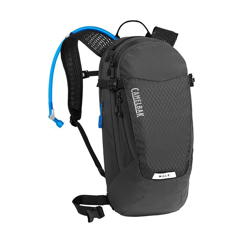 Camelbak Women’s M.U.L.E.® 12 Hydration Pack – 100 oz Water Reservoir, Charcoal/Black