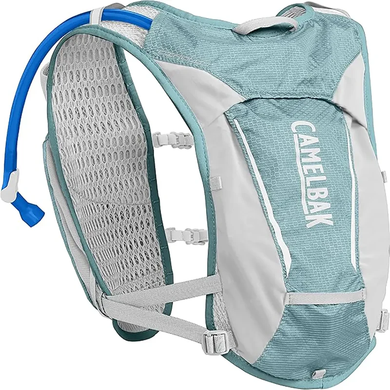 Camelbak Women’s Circuit Hydration Vest 50oz – Aqua Sea/Silver Lightweight Running Pack