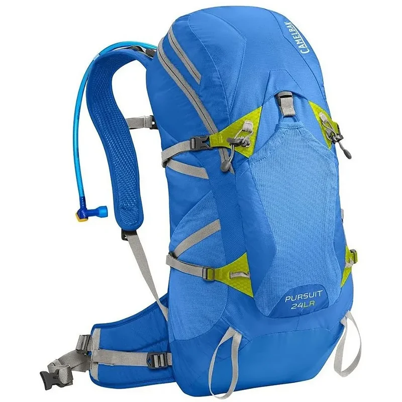 Camelbak Pursuit 24 LR 100 oz Hydration Pack – Tahoe Blue/Lime Punch
