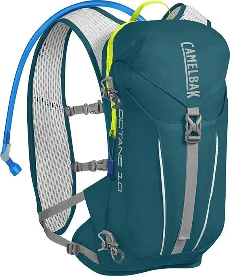 Camelbak Octane™ 10 Hydration Pack – 70 oz Lightweight Running Backpack, Corsair Teal/Sulphur Spring