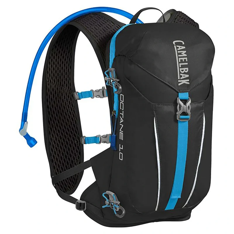 Camelbak Octane™ 10 Hydration Pack – 70 oz Lightweight Running Backpack, Black/Atomic Blue