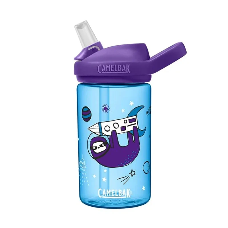 Camelbak Eddy®+ Kids 14oz Water Bottle – Sloths In Space Design, BPA-Free & Leak-Proof