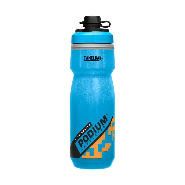 Camelbak Podium® Dirt Series Chill™ 21oz Bike Water Bottle – Blue/Orange