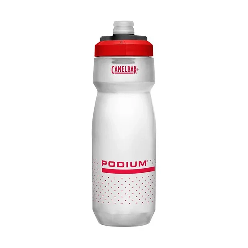 Camelbak Podium® 24oz Bike Bottle – Fiery Red| BPA-Free, High-Flow Cycling Water Bottle