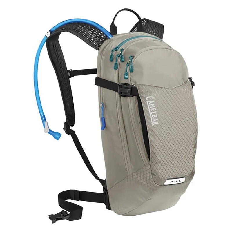 Camelbak M.U.L.E. 12 Hydration Backpack – 100oz Water Reservoir, Aluminum/Black