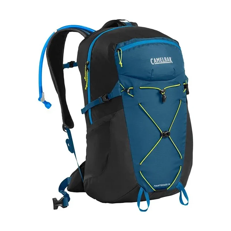 Camelbak Fourteener™ 26 Hydration Hiking Pack with Crux® 100oz – Gibraltar Navy / Summer Lime