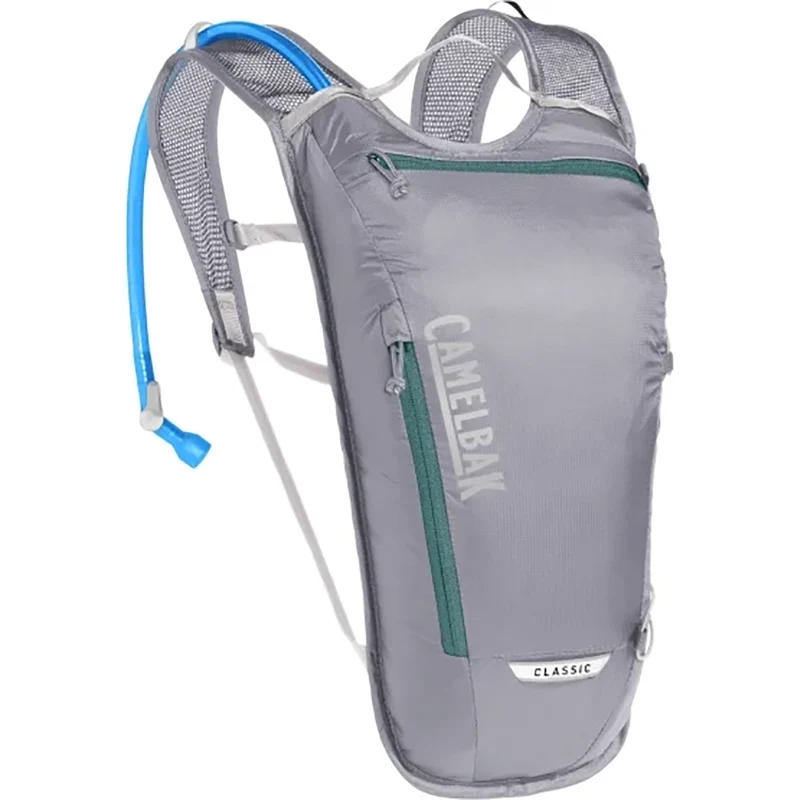 Camelbak Classic Light 70oz Hydration Pack – Gunmetal/Hydro Lightweight Water Backpack