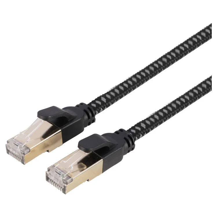 Q-Link FTP kabel CAT8 zwart 1,5m