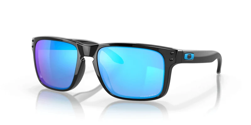 Holbrook Gafas de Sol Oakley Polished Negro Lente Prizm Sapphire
