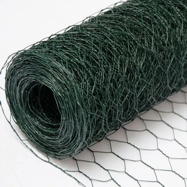 Dirickx TTX gaas zeskant maas 25mm groen 50cmx10m