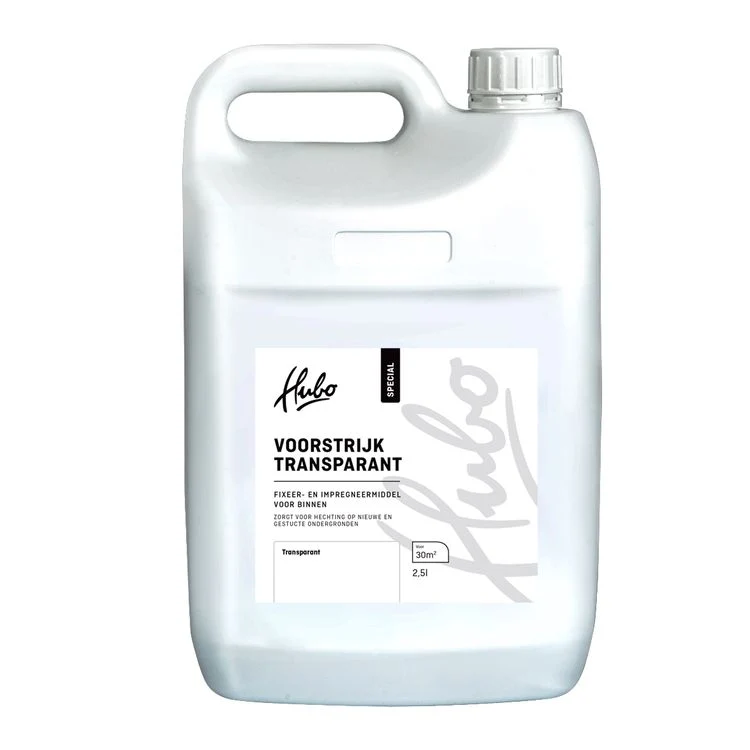 Hubo voorstrijk mat wit 2,5L
