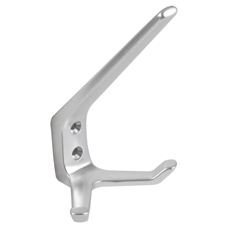 Differnz hoed/jashaak 3 haken aluminium F1 zilver