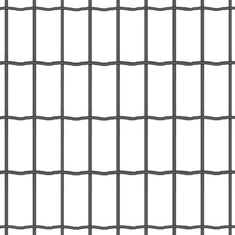 Dirickx Axial Residence gaas rechthoek maas 10,1cm antraciet 1mx25m