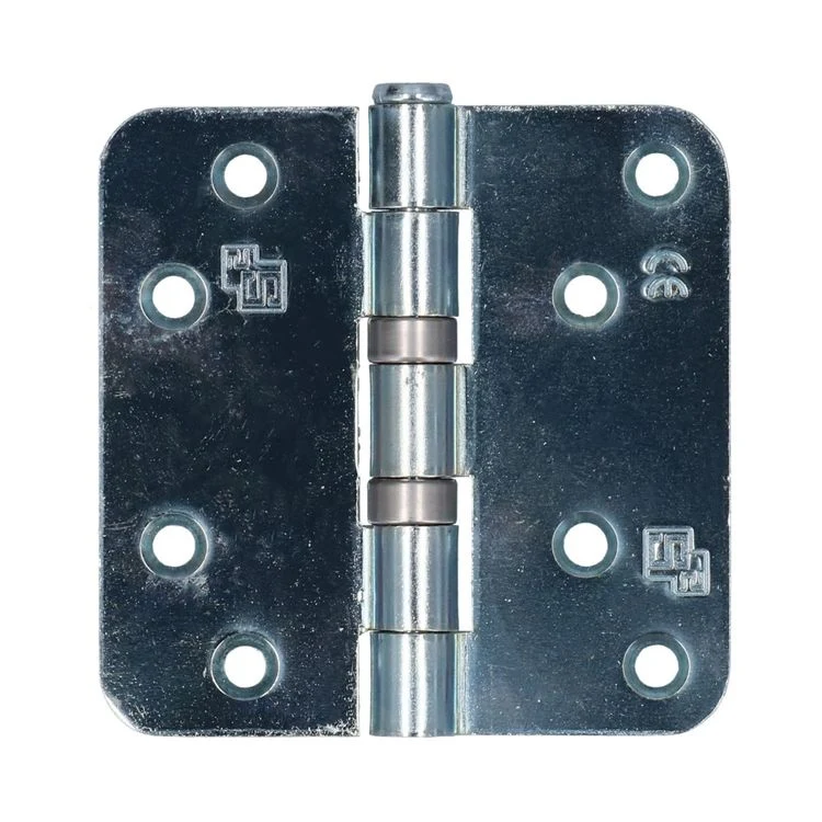 S2 6512 kogellagerscharnier afgerond geborsteld 89x89x2,4mm