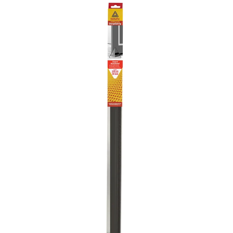 Deltafix dorpelstrip met borstel kunststof 1,1m