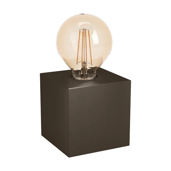 Eglo LED tafellamp Prestwick 2 E27 zwart