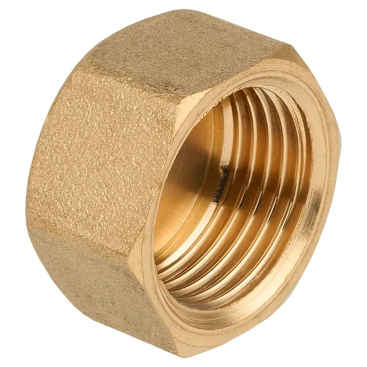 Sanivesk draadkoppeling eindstop metaal 3/8"F
