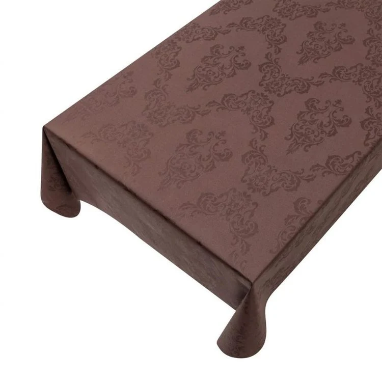 Tafelzeil Bruna Malluma effen bruin 140cm per meter