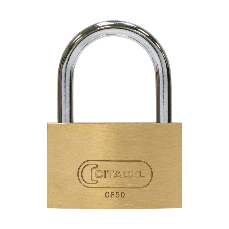 Citadel hangslot CF50 C messing 49x30,5x9,5mm