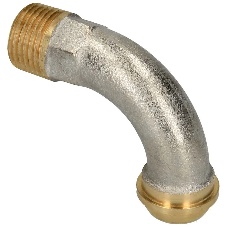 Sanivesk radiator aansluitbocht bocht koper 90º 1/2"