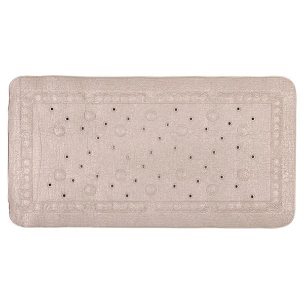 Differnz badmat Tutus anti-slip taupe 68x36cm