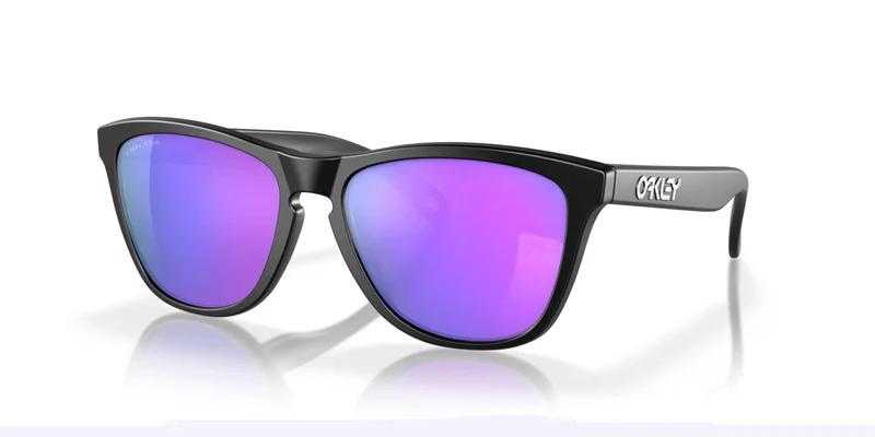 Frogskins Gafas de Sol Oakley Lente Negro Mate Prizm Violet