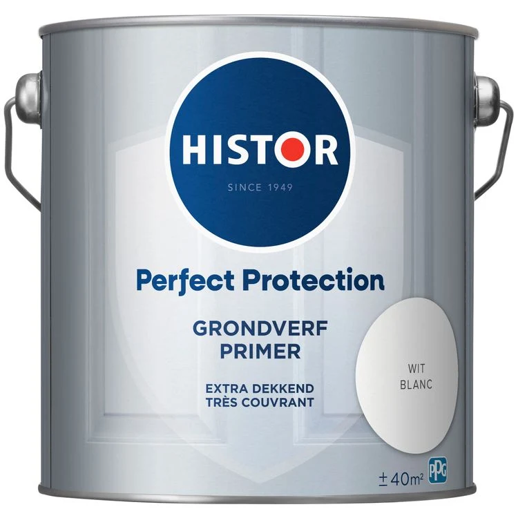 Histor Perfect Protection grondverf zijdeglans wit 2,5L