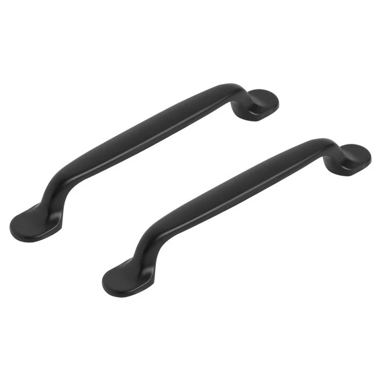 Differnz Groningen meubelgreep mat zwart 146x33mm 2st