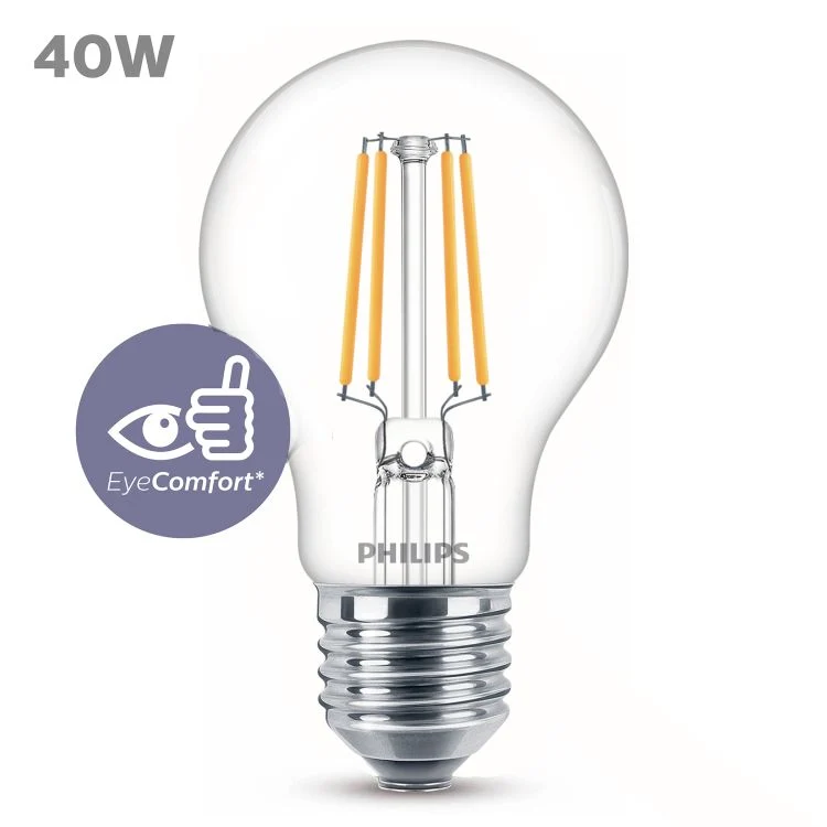 Philips LED lamp peer E27 helder ww 3W 470LM
