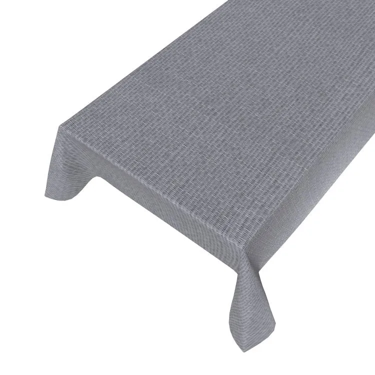 Linado tafelkleed effen grijs 140cm per meter