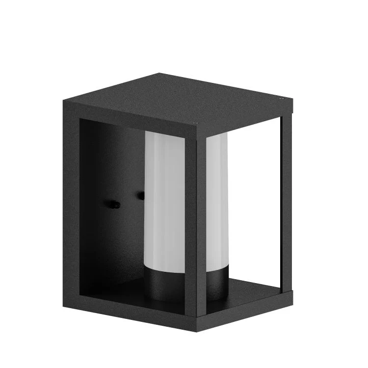 Calex LED Smart buitenlamp lantaarn vierkant 4,4W zwart
