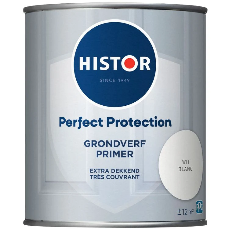 Histor Perfect Protection grondverf zijdeglans wit 750ml