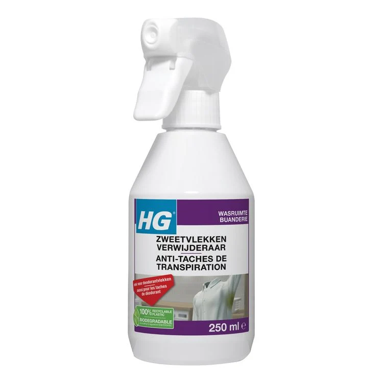 HG zweetvlekkenverwijderaar 250ml