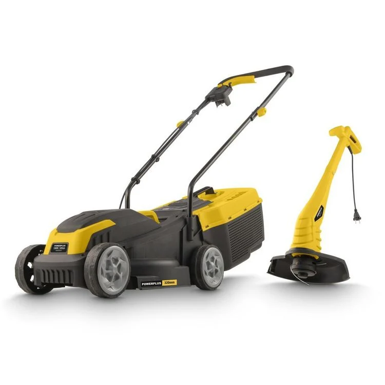 Powerplus grasmaaier en grastrimmer POWXG62205T 32cm 1300W 250m²