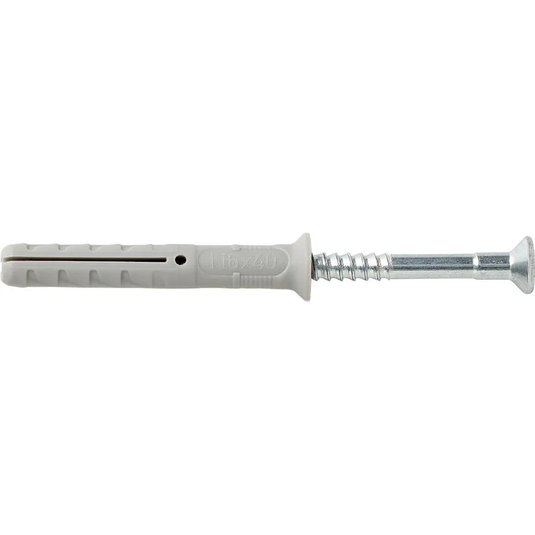 Fischer N nagelplug PZ2 nylon 6x40mm 12st