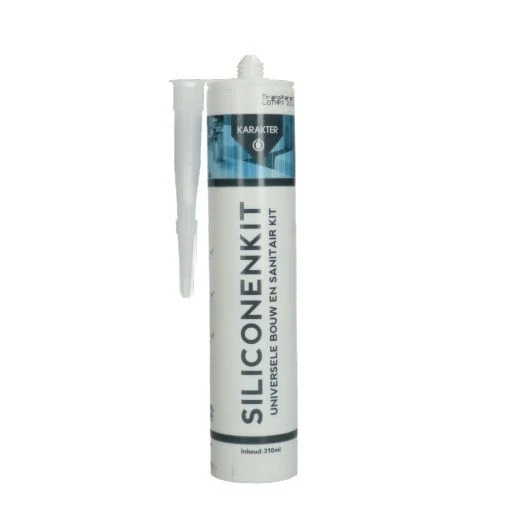Karakter siliconenkit universeel transparant 310ml