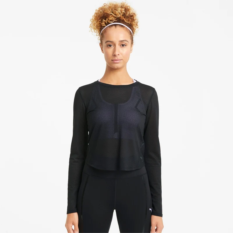 Train Mesh Long Sleeve Top