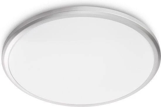 Philips LED plafondlamp Spray zilver ⌀28,7cm warmwit