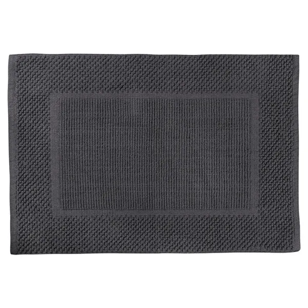 Differnz badmat Basics donkergrijs 50x80cm