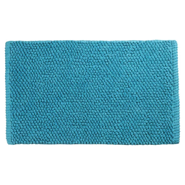 Differnz badmat Popcorn petrol 50x80cm