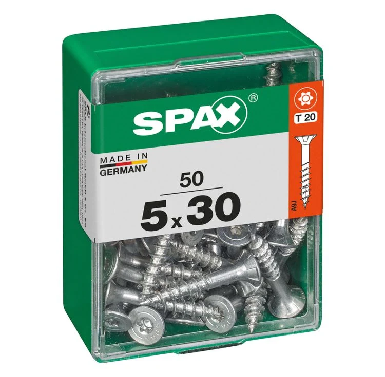 Spax schroef T-star plus verzonken kop 5x30mm 50st