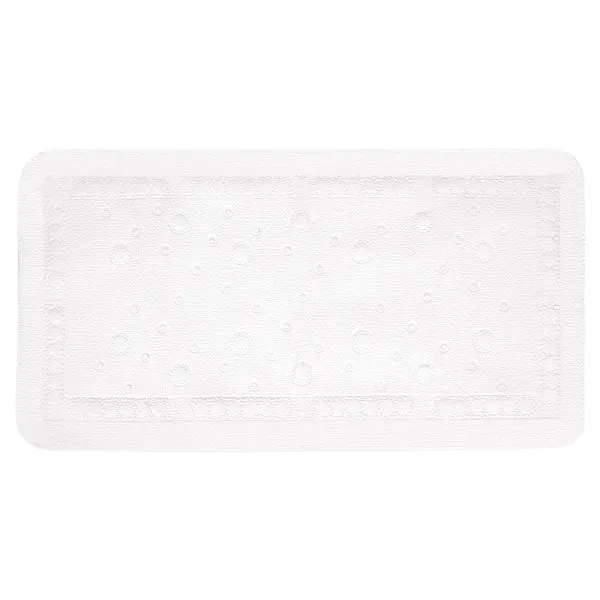 Differnz badmat Tutus anti-slip wit 68x36cm