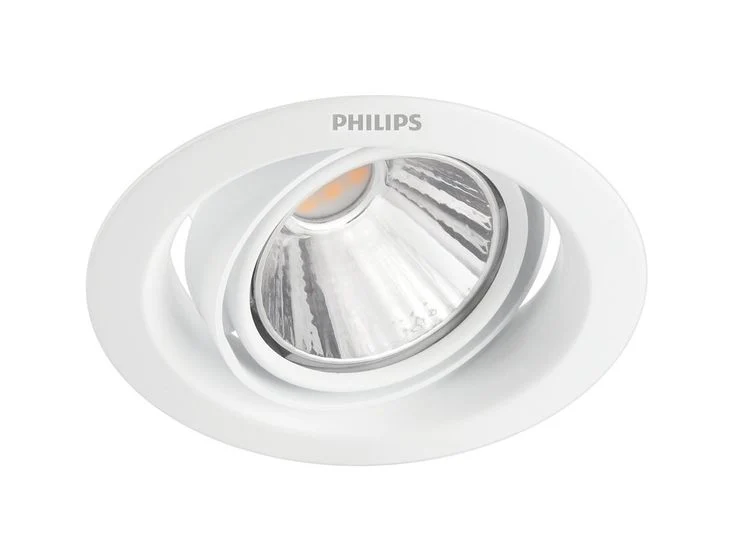 Philips LED inbouwspot Pomeron wit ⌀9cm 7W dimbaar